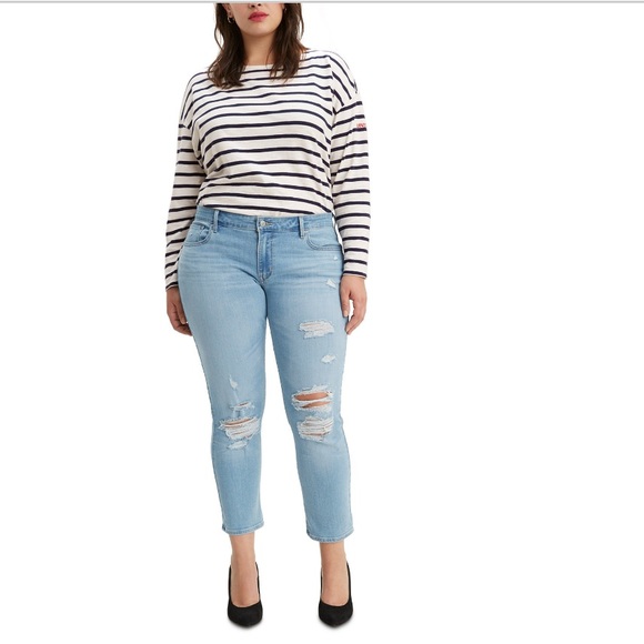 Levi's Denim - Levi’s Trendy Plus Size 711 Skinny Ankle Jeans
